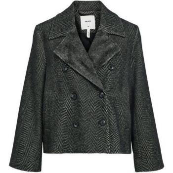 Giacca Donna Keily Grigio Melange Medio / Motivo Herringbone Nero 42