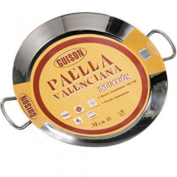 Guisón Paellera 28 cm Induction Stainless Steel 18/10