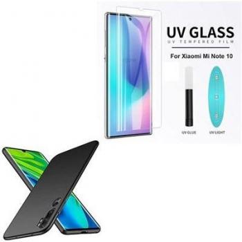 NanoGlass Curvo UV + Funda Pluma Negra