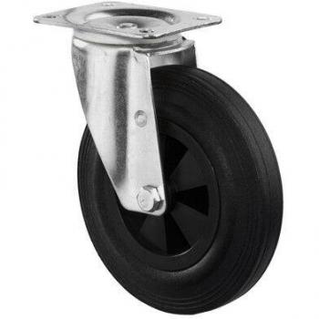 Roue Pivotante BS 125 mm 100 kg – L400.B40 Acier Galvanisé