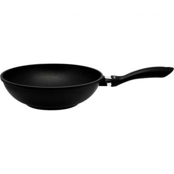 Elo Alucast Wok 28 cm – Aluminiumguss, Induktion, 8,5 cm hoch