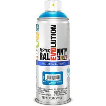 Pintura en spray pintyplus evolution water-based 520cc ral 5015 azul celeste