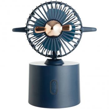 Quiet USB Rechargeable Airplane-Shaped Mini Fan
