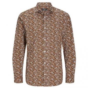Langarmshirt Jack & Jones Blackpolol Langarm Stretch