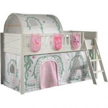 VIPACK Spielbett SCOTT Birdy, 3-teilig, weiß