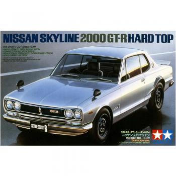 Tamiya 1/24 Nissan Skyline 2000 GT-R H.T. Byggsats
