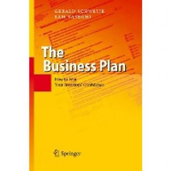 Vaseghi, Sam: The Business Plan