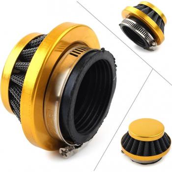 Filtro de Aire Alto Flujo 44mm para Motocicleta Kawasaki y Yamaha