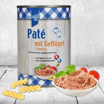 Schecker Schecko fit Paté Geflügel-Nudeln 400 g