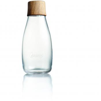 BOTELLA RETAP 0,3 L DE VIDRIO BOROSILICATO: Ecológica y Conjunto de Regalo