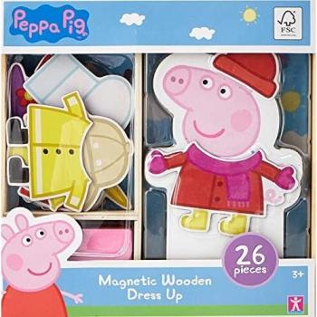 Peppa-Holz-Kleidungslösung für Kinder – 25 Stück
