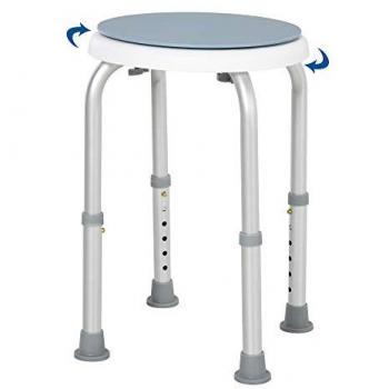 360° Swivel Shower Stool with Non-Slip Feet