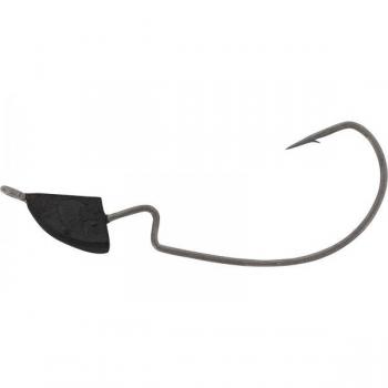 Westin Schwimm-Jigkopf, schwarzes Nickel, Wolfram #1/0, 10 g, 2 Stück