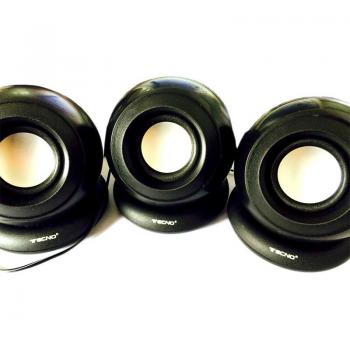 Casse Mini Portatili 5W RMS Nero