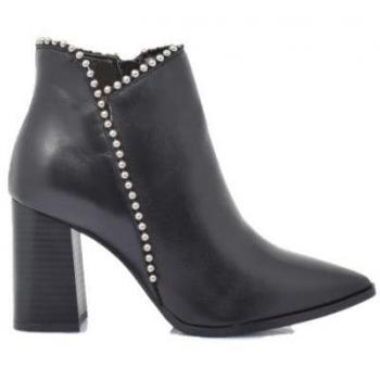 Booties LC433 „Cafenoir“ – Schwarz, Größe 30