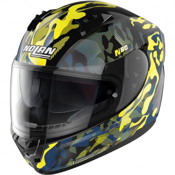 Casco Integrale Nolan N60.6 Foxtrot Giallo Lucido L