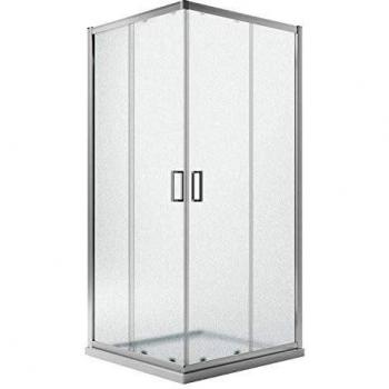 Modelo Ready Mampara Rectangular Vidrio Impreso 198h 75x90