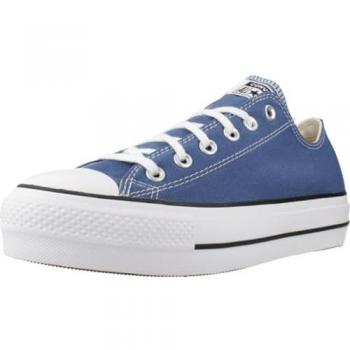 Baskets Converse Chuck Taylor All Star Plateforme Bleue US 10,5