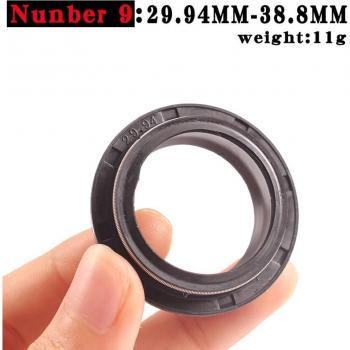 Black Front Fork Dust Seal and Sponge Ring Kit