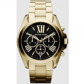 Michael Kors - Reloj de mujer MK5739 Bradshaw cronógrafo de acero dorado