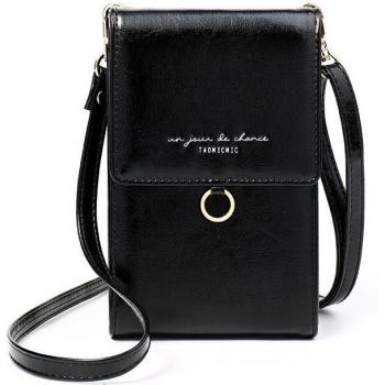Sac à main femme en cuir PU avec étui pour téléphone