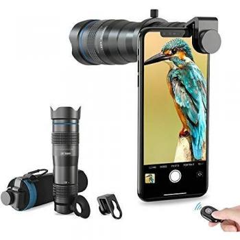 Apexel HD Telephoto Lens 28X with Shutter