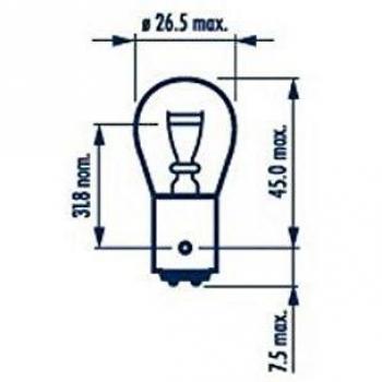 NARVA Ampoule, feu clignotant 17925  MERCEDES-BENZ,VOLVO,MAN,Citaro (O 530),ACTROS,ACTROS MP2 / MP3,ATEGO,ATEGO 2,AXOR,AXOR 2