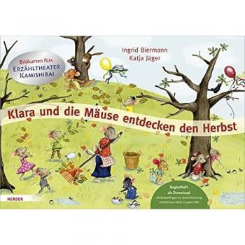 Cartes illustrées pour le théâtre d'images Kamishibai : Klara et les souris