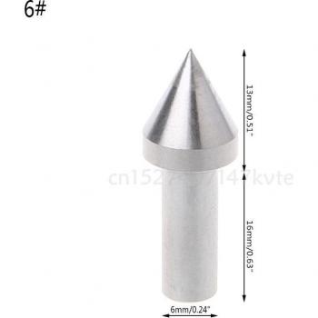 Live Center Thimble Drill Bit for Mini Lathes