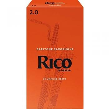RICO Blätter für Baritonsaxophon Stärke 2.0