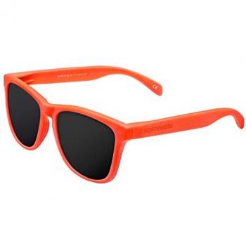 Gafas de Sol Polarizadas Naranja y Negro - Matte Regular para Hombres y Mujeres