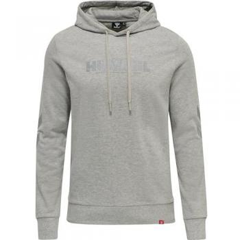 Hummel Legacy Logo Hoodie Grey Melange 3XL