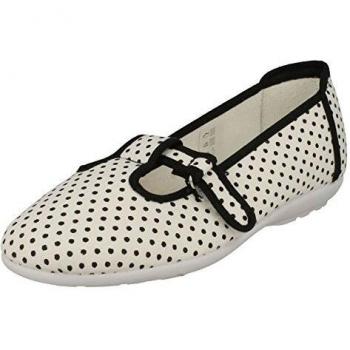 White Dotted Canvas T-Bar – UK4 (2V)