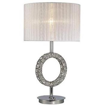 Polished Chrome Round Lamp