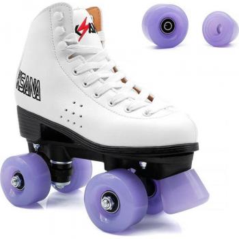 8-Pack Solid PU Skate Wheels 47x34mm