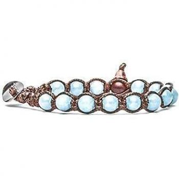 Bracciale Tamashii 6 Mm Giada Sky Blue BHS601-196