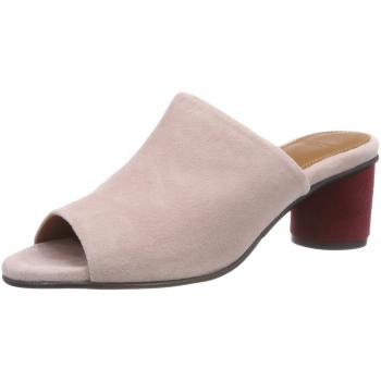 Mule de Suede con Tacón Redondo SELECTED FEMME Sfmerle, Mules para Mujer, Rosa
