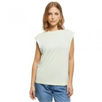Urban Classics Damen Tanktop mit Schulterpolster aus Modal - 5XL