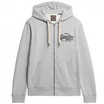 Superdry Herren Sweatjacke mit Reißverschluss und Kapuze
