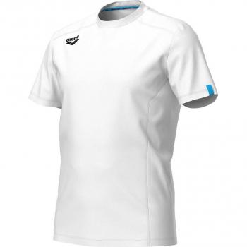 T-Shirt Arena Team Panel Weiß 3XL unisex
