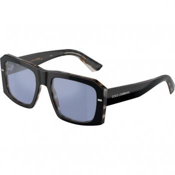Dolce & Gabbana Anteojos de Sol DG4430 34031U – Estilo Hombre, Color Negro