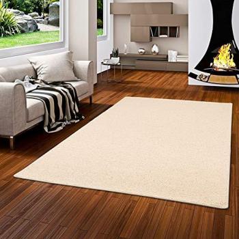 Wollteppich Snapstyle mit Naturdesign und Berbermuster, Farbe Beige