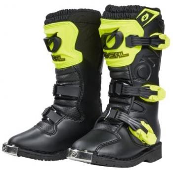 Bottes de motocross O'Neal Rider Pro Enfant Jaune Néon Taille 31