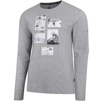 Marl de Fresno Camiseta Hombre Manga Larga Estampada DMT488