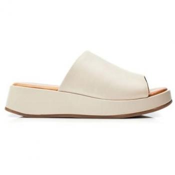 Mules à semelles compensées Orolia en cuir, bout carré, taille EU 37 (UK 4)