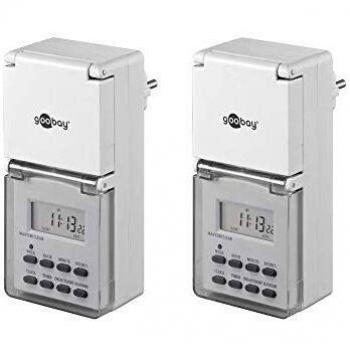 Programador Eléctrico Diario/Semanal Goobay 55545