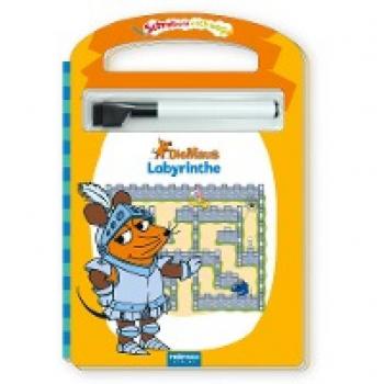 Trötsch Die Maus Schreib und wisch weg Pappenbuch Labyrinthe: Übungsheft Lernheft Vorschule Grundschule