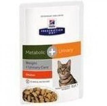 Hills Feline Metabolic & Urinary Fresh Pack, 12 x 85 g