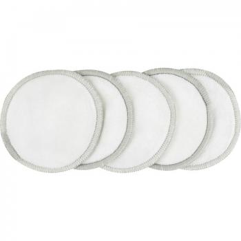 5-Pack Soft Bamboo Cotton Facial Cleanser Pads