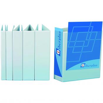 Carpeta canguro 4 anillas mixtas A4 65mm Iberplas 8465M411